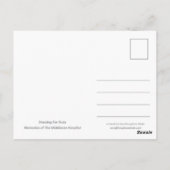 Carte Postale Infirmière d'hôpital de Middlesex s'habillant pour (Dos)