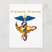 Carte Postale Infirmière future (Devant)
