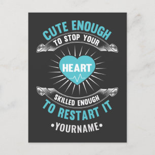 Carte Postale Infirmière infirmière drôle infirmière