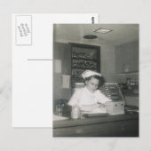 CARTE POSTALE INFIRMIÈRE N° 11 DE 1956 (Devant / Derrière)