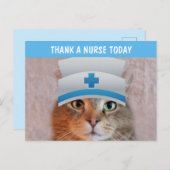 Carte Postale Infirmière Rupie Gratitude (Devant / Derrière)