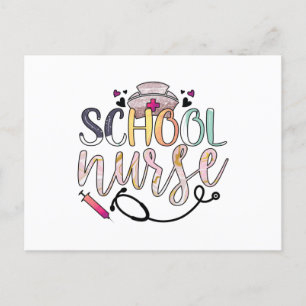 Carte Postale Infirmière scolaire