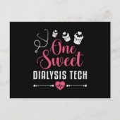 Carte Postale Infirmière technicienne en dialyse (Devant)