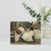 Carte Postale Infirmière vintage (Debout devant)
