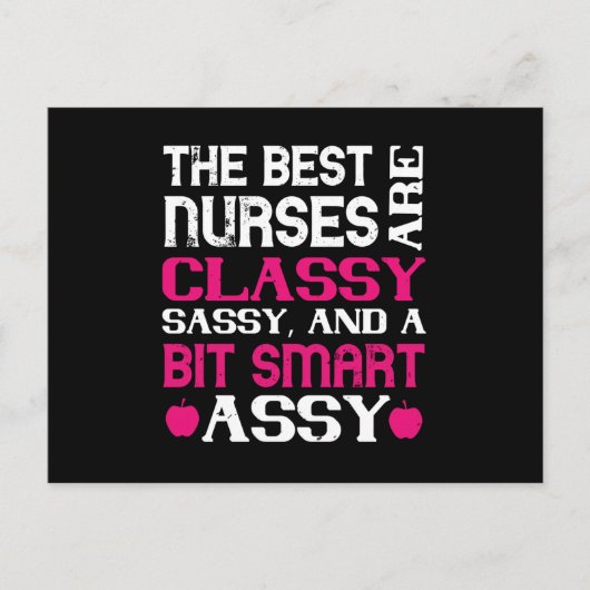 Carte Postale Infirmières Corona - Les meilleures infirmières so (Devant)