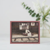 Carte Postale Infirmières et blessés à la gare (Debout devant)