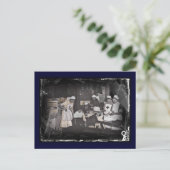 Carte Postale Infirmières militaires au poste de secours (Debout devant)