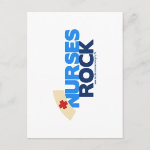 Carte Postale Infirmières Rock