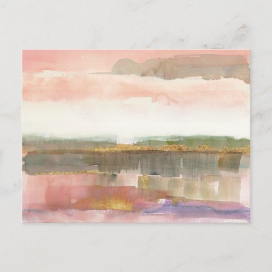 Carte Postale Influence de la ligne et de la couleur Gold Crop (Devant)