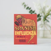 Carte Postale Influenza espagnole (Debout devant)