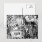 Carte Postale Information Junkie (Devant / Derrière)