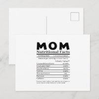Informations nutritionnelles de Maman