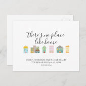 Carte Postale Informations sur le contact immobilier professionn (Devant / Derrière)