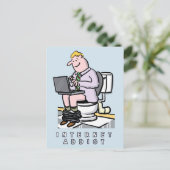 Carte Postale Informatique, Internet et médias sociaux (Debout devant)