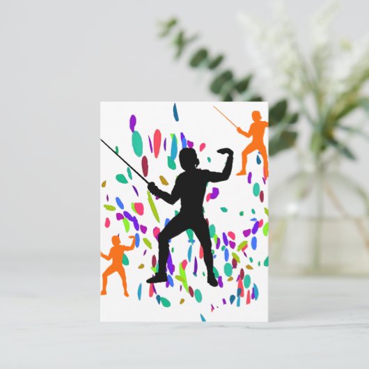 CARTE POSTALE INFRACTION (Debout devant)