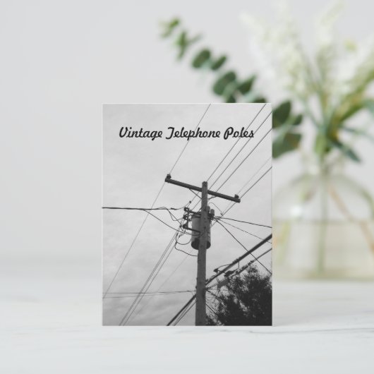 Carte Postale Infrastructure électrique classique (Debout devant)