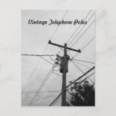 Carte Postale Infrastructure électrique classique (Devant)