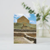 Carte Postale Ingapirca ruines Inca, Equateur (Debout devant)