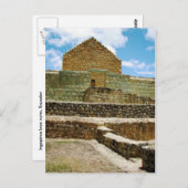 Carte Postale Ingapirca ruines Inca, Equateur (Devant / Derrière)