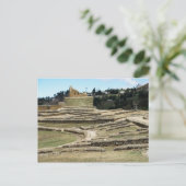 Carte Postale Ingapirca ruines Inca, Equateur (Debout devant)