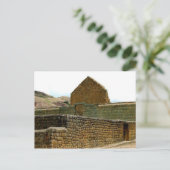 Carte Postale Ingapirca ruines Inca, Equateur (Debout devant)