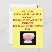 Carte Postale ingénierie (Devant / Derrière)