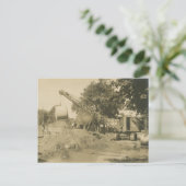 Carte Postale INGÉNIEUR D'EXPLOITATION D'UNE grue et D'UN NAVIRE (Debout devant)