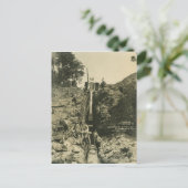 Carte Postale INGÉNIEUR D'EXPLOITATION D'UNE grue et D'UNE DOUCH (Debout devant)