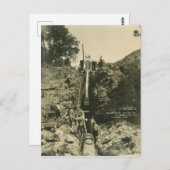 Carte Postale INGÉNIEUR D'EXPLOITATION D'UNE grue et D'UNE DOUCH (Devant / Derrière)