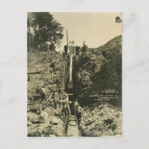 Carte Postale INGÉNIEUR D'EXPLOITATION D'UNE grue et D'UNE DOUCH