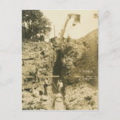 Carte Postale INGÉNIEUR D'EXPLOITATION D'UNE grue et D'UNE DOUCH (Devant)