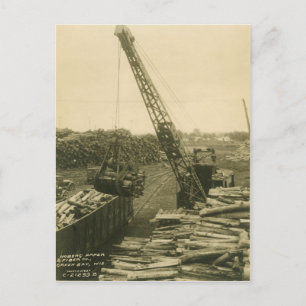 Carte Postale INGÉNIEUR D'EXPLOITATION D'UNE grue et D'UNE DOUCH