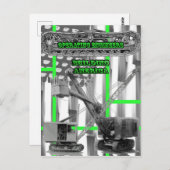 Carte Postale INGÉNIEUR D'EXPLOITATION OPÉRATEUR DE GRUE PELlete (Devant / Derrière)