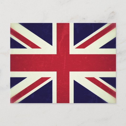 Carte Postale Inglaterra Bandeira Grunge (Devant)