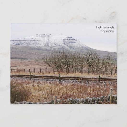 Carte postale Ingleborough Yorkshire (Devant)