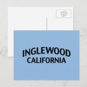 Carte Postale Inglewood Californie (Devant / Derrière)