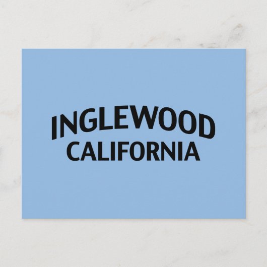 Carte Postale Inglewood Californie (Devant)