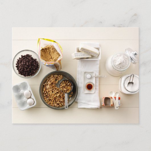 Carte Postale Ingrédients et outils 3 (Devant)