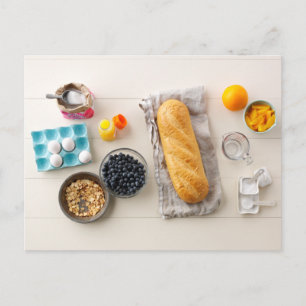 Carte Postale Ingrédients et outils 4