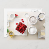 Carte Postale Ingrédients et outils 6 (Devant / Derrière)