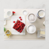 Carte Postale Ingrédients et outils 6 (Devant)