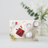 Carte Postale Ingrédients et outils 6 (Debout devant)