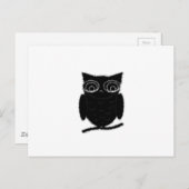 Carte Postale Inkblot Owl (Devant / Derrière)