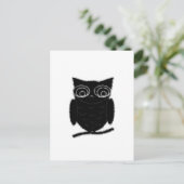Carte Postale Inkblot Owl (Debout devant)