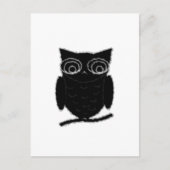 Carte Postale Inkblot Owl (Devant)