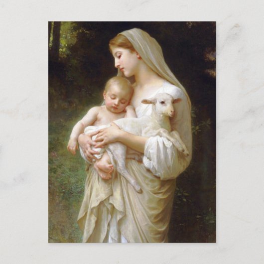 Carte postale Innocence Bouguereau (Devant)