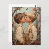 Carte Postale Innocence en fleur (Devant / Derrière)