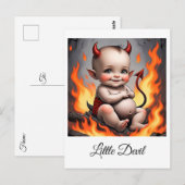 CARTE POSTALE " INNOCENCE INFÉRIEURE " (Devant / Derrière)