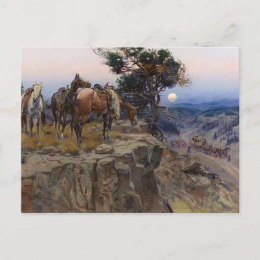 Carte Postale "Innocent Allies" de Charles M Russell (Devant)