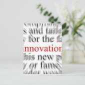 Carte Postale Innovation (Debout devant)